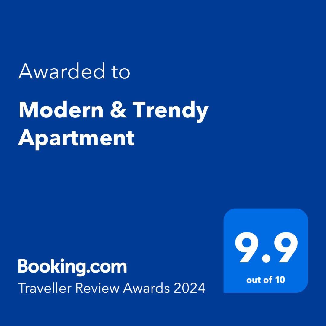 Modern & Trendy Apartment スコピエ エクステリア 写真