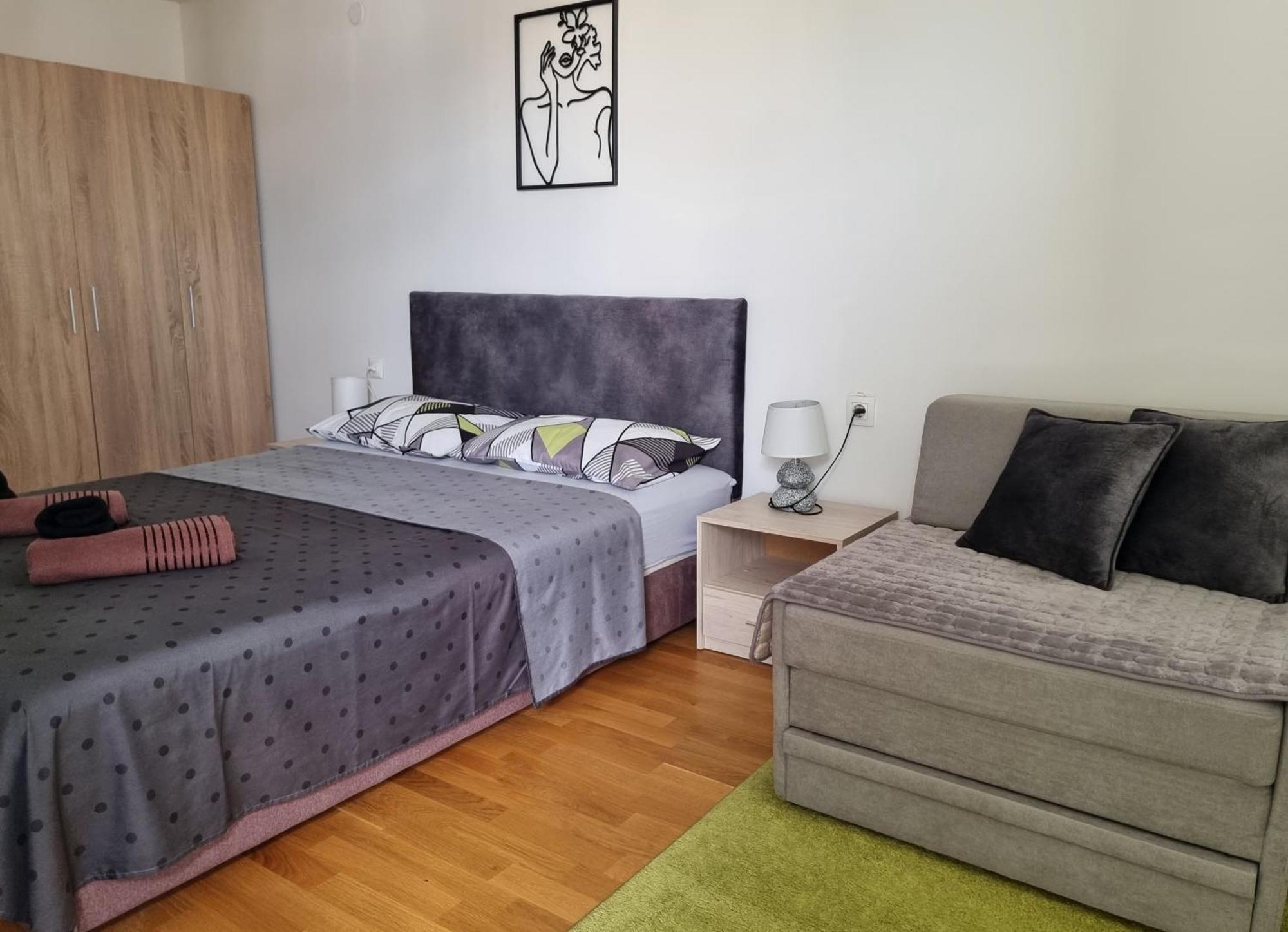 Modern & Trendy Apartment スコピエ エクステリア 写真